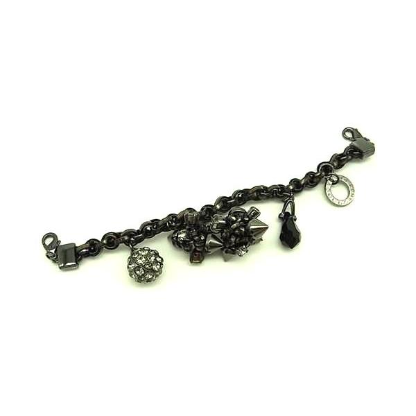 【美品】 ANTEPRIMA ビジュー バッグ ワイヤー ストーン 麻 ANTEPRIMA □美品□ アンテプリマ PVCワイヤー ラインストーン