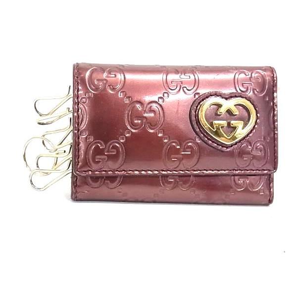 GUCCI グッチ 257217 496334 グッチシマ ラブリーハート GG柄