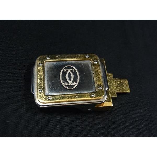 Cartier カルティエ　メンズ　ベルト　バックルのみ Cartier カルティエ メンズ ベルト □ (80〜90cm) タンク アル