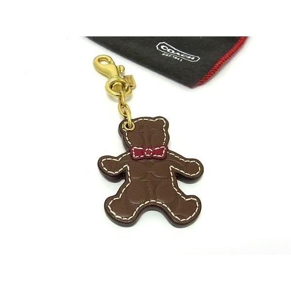 美品 COACH くまさん チャーム 公式】COACH – コーチ | ベア バッグ チャーム・シグネチャー