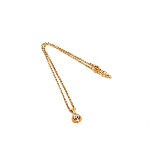 NINA RICCI □極美品□ ニナリッチ ラインストーン ネックレス