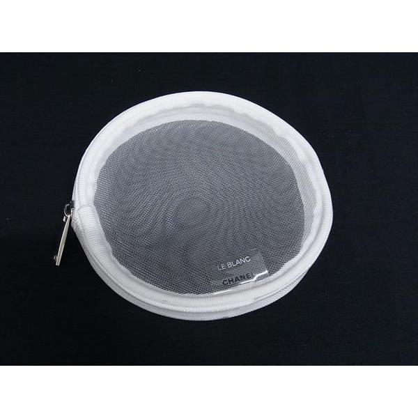 ＊オシャレなデザイン♪＊【CHANEL】シャネル ポーチ メッシュ CHANEL □美品□ シャネル メッシュ シースルー マルチポーチ