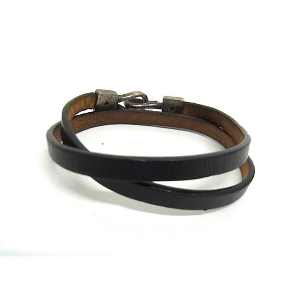 Paul Smith ポールスミス レザー 2連 ブレスレット アクセサリー