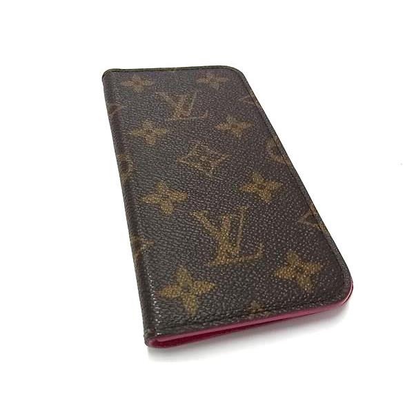 LOUIS VUITTON - ルイヴィトン IPHONE X&amp;XS フォリオ モノグラム スマホケース 茶 ルイヴィトン IPHONE X&XS フォリオ モノグラム スマホケース 茶