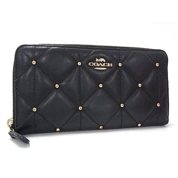 COACH 長財布 新品 ブラック 最新作 限定品 お札入れ 小銭入れ コーチ 三折財布小銭入付き レディース ブランド COACH CM761