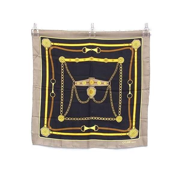 CELINE（セリーヌ） チェーン 大判 スカーフ ストール ショール