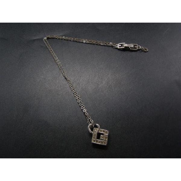 GIVENCHY ジバンシィ ラインストーン ネックレス ペンダント