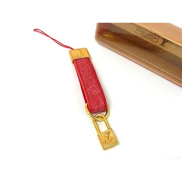 [未使用品] ルイヴィトン・携帯ストラップ ルイヴィトン ストラップ モノグラム 未使用品 LOUIS VUITTON