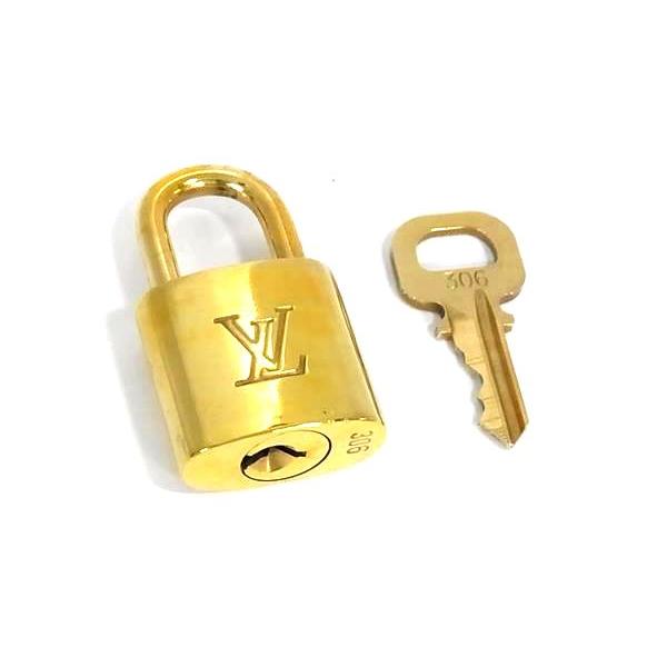 ✨希少美品✨ルイヴィトン　カデナ　パドロック　南京錠　ダイヤル式　ゴールド LOUIS VUITTON（ルイ・ヴィトン） □美品□ カデナ 南京錠 パドロック