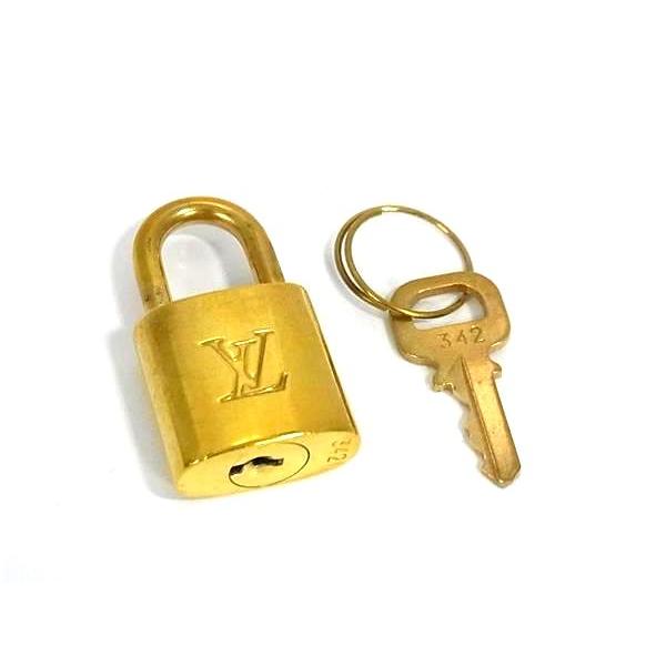 LOUIS VUITTON ルイヴィトン カデナ 南京錠 パドロック 342 鍵 キー