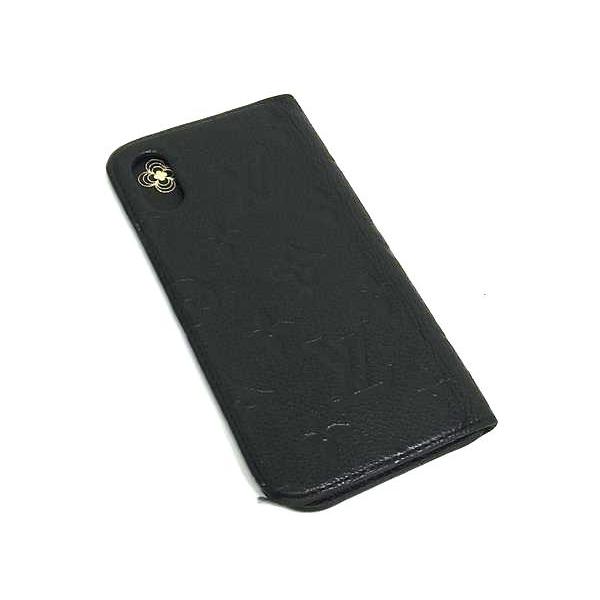 ルイヴィトン iPhoneケースxs.s アンプラント フォリオ 黒