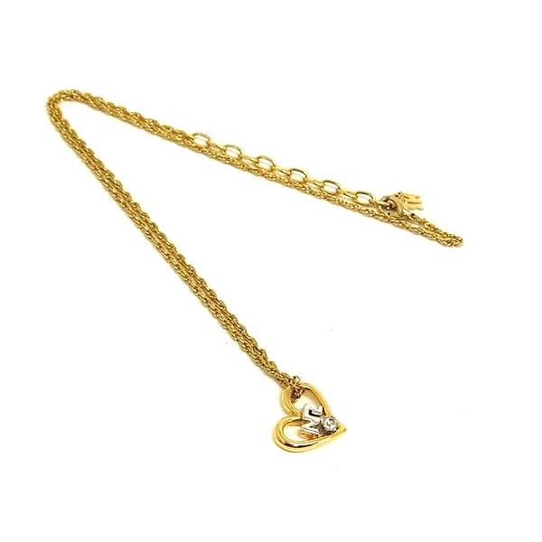 NINA RICCI □美品□ ニナリッチ ハート ネックレス