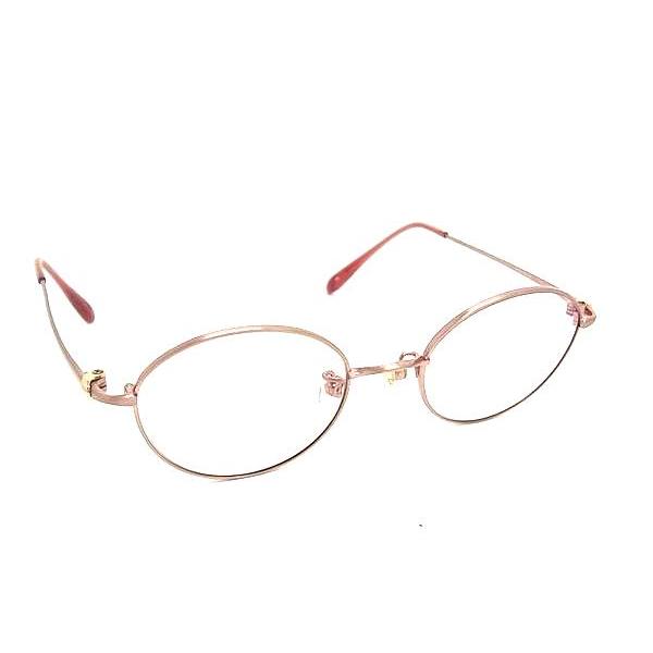 □美品□ PARIS MIKI パリミキ 086 46□19-137 度入り メガネ 眼鏡