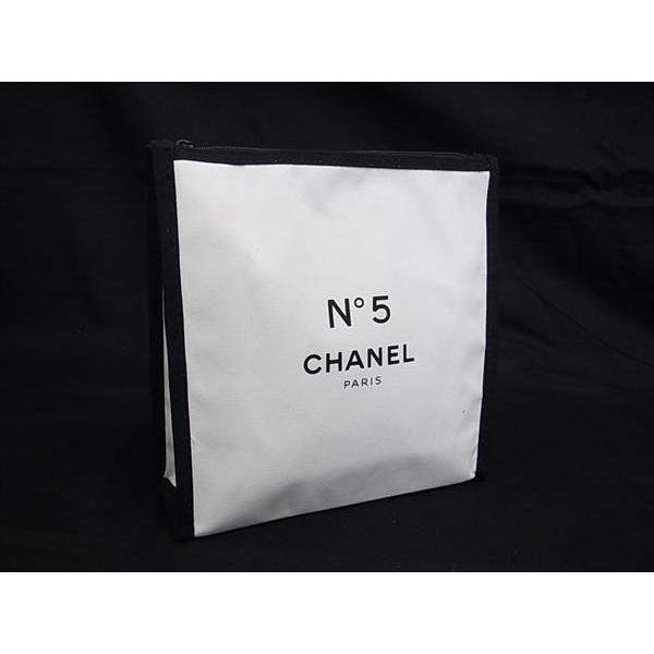 CHANEL（シャネル） N°5 キャンバス ポーチ 小物入れ マルチケース