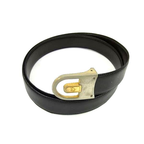 Christian Dior（クリスチャン・ディオール） レザー ゴールド金具