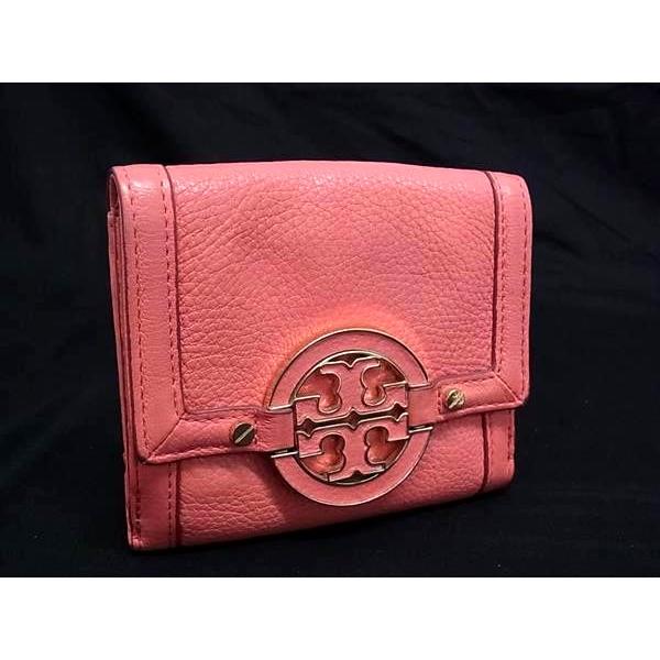 TORY BURCH トリーバーチ アマンダ レザー 三つ折り 財布