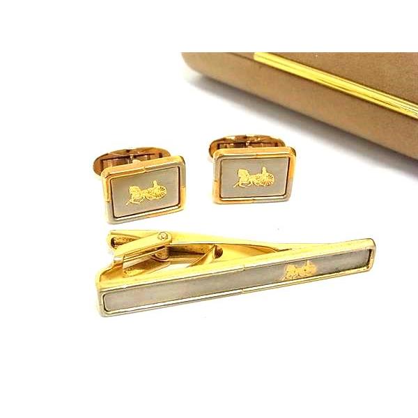 CELINE □美品□ セリーヌ 馬車 ヴィンテージ カフスボタン