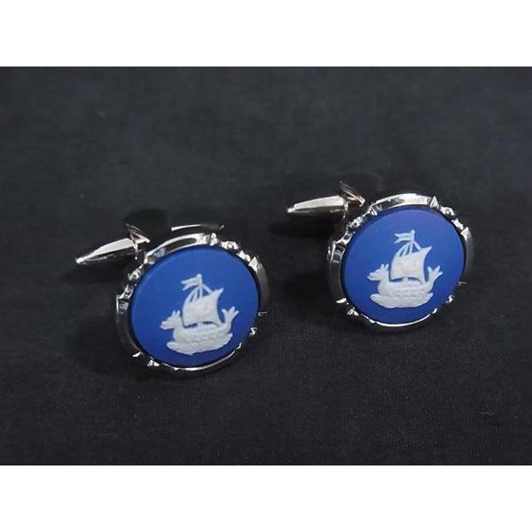 WEDGWOOD □美品□ ウェッジウッド ジャスパー カフスボタン