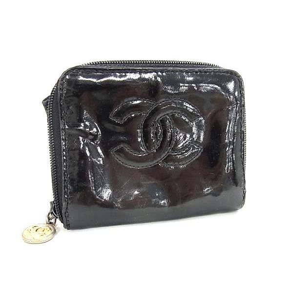 CHANEL（シャネル） ココマーク パテントレザー コインケース コイン