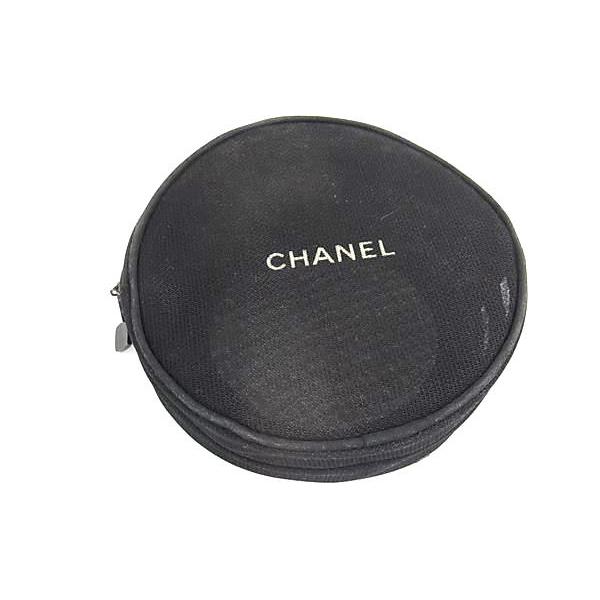 CHANEL（シャネル） ロゴ メッシュ ミラー付き ノベルティ ポーチ