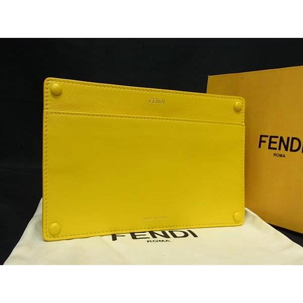 FENDI（フェンディ） □美品□ レザー ピーカブーバッグインポケット