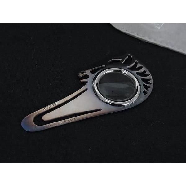 エルメス シュバル ブックマーク　ルーペ付　マネークリップ HERMÈS エルメス シュバル ブックマーク ルーペ付 マネークリップ HERMÈS