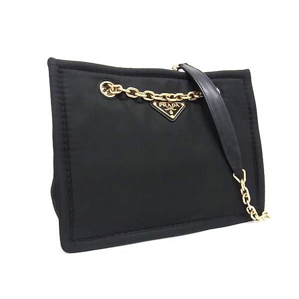 PRADA □極美品□ プラダ テスートナイロン チェーン 2WAY PRADA □極美品□ プラダ テスートナイロン チェーン 2WAY