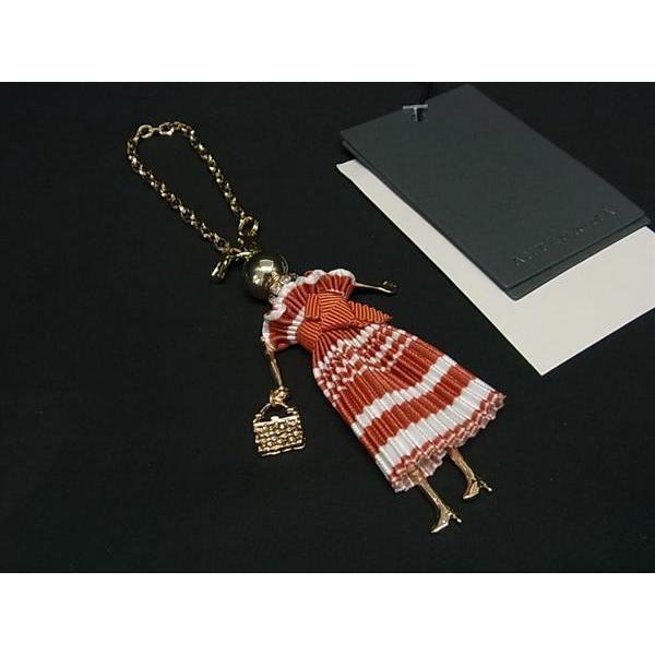 ■新品同様■ ANTEPRIMA アンテプリマ ドール キーホルダー バッグチャーム アクセサリー ゴールド系×オレンジ系 FE4855 ANTEPRIMA（アンテプリマ） □新品同様□ ドール キーホルダー バッグ