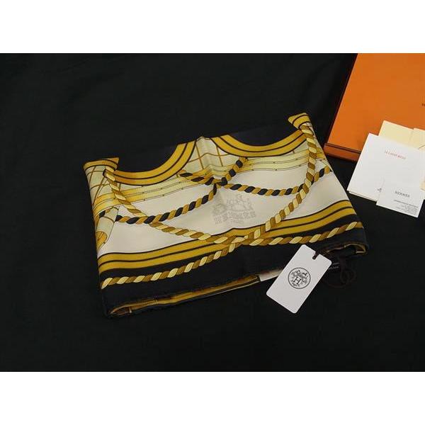 ♦【美品】エルメス カレ90 GRANDE TENUE 馬の礼装 エルメス カレ90 GRANDE TENUE 馬の礼装 スカーフ シルク スレ