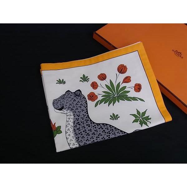 エルメス コットン100％ レオパード ランチョンマット ヒョウ 2枚