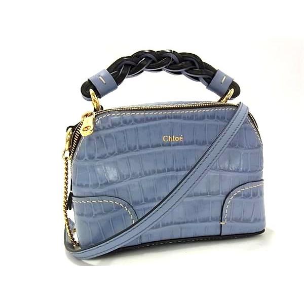 Chloe（クロエ） □新品□未使用□ ダリア ミニ レザークロコダイル型