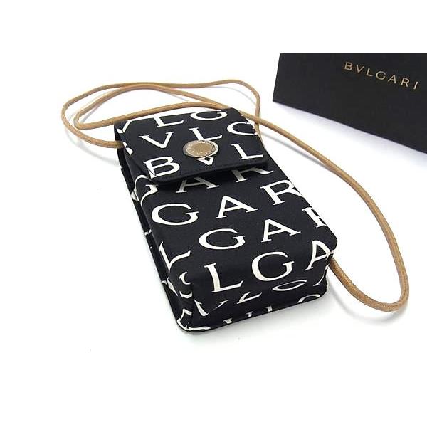 BVLGARI □新品□未使用□BVLGARI ブルガリ ロゴマニア ナイロン