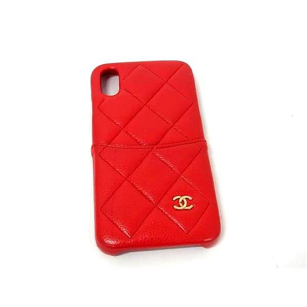 CHANEL - シャネル キャビアスキン iPhoneケース iPhoneX/Xs用 CHANEL - 新品☆CHANEL シャネル☆iPhone XSケース キャビア