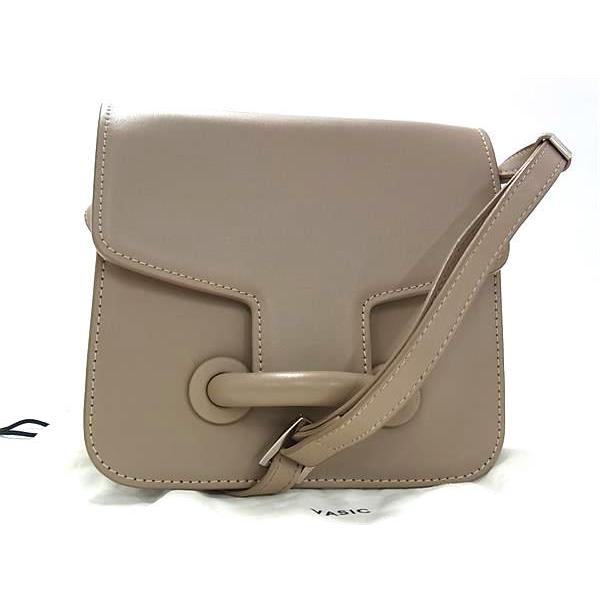 VASIC（ヴァジック） □新品同様□ シティ レザー ショルダーバッグ