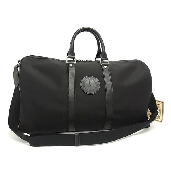 ■極美品■ HUNTING WORLD ハンティングワールド メルセデスベンツコラボ ナイロンキャンバス 2WAY ショルダー ボストンバッグ FI8806 Hunting World（ハンティング・ワールド） □極美品□ メルセデス