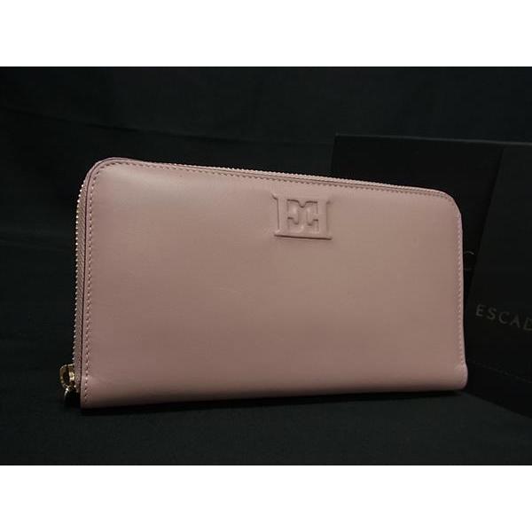 ESCADA（エスカーダ） □新品□未使用□ レザー ラウンドファスナー 長