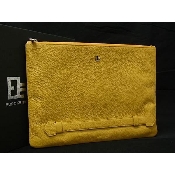 □美品□ EUROKENVY ユーロケンビー レザー クラッチバッグ
