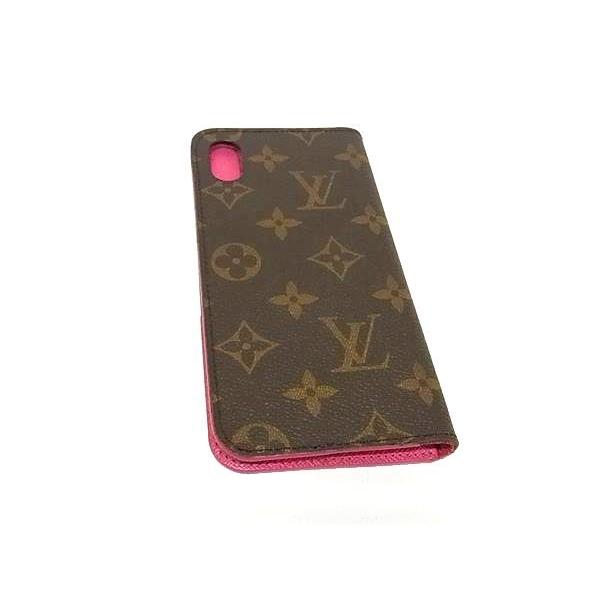 美品 LOUIS VUITTON ルイヴィトンM67481 アイフォン10ケース LOUIS VUITTON ルイヴィトン M67481 モノグラム フォリオ