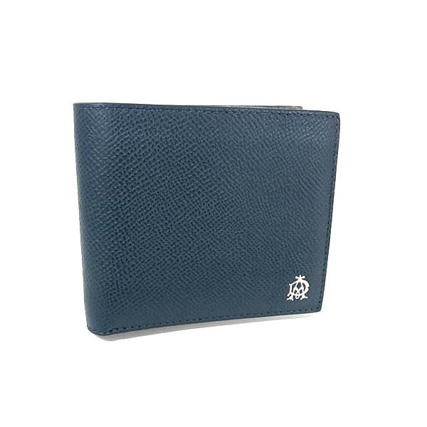 dunhill □極美品□ ダンヒル カドガン レザー 二つ折り 財布