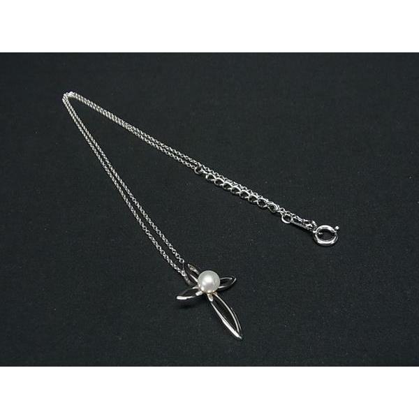 【極上】タサキ　アコヤ　本真珠　パール　ネックレス　シルバー 極上】タサキアコヤパール本真珠ネックレス証明書付き7mm