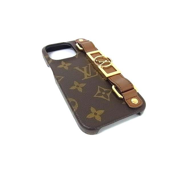 ルイヴィトン バンパー ドーフィーヌ iPhone13Pro 茶色 M81214 LOUIS VUITTON 【中古】｜ルイヴィトン バンパー ドーフィーヌ