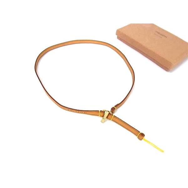 LOUIS VUITTON - ■新品■未使用■ LOUIS VUITTON ルイヴィトン M63058 バンドリエール テレフォン ジャポン 携帯ストラップ ブラウン系 FL4723 LOUIS VUITTON □新品□未使用□ ルイヴィトン M63058 バンド