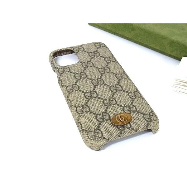 GUCCI グッチ 625710 GG柄 GGスプリーム PVC iPhone11 対応