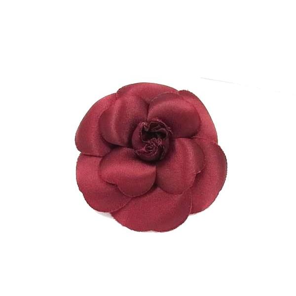 シャネル カメリア ピンブローチ ピンバッジ コサージュ レディース ホワイト CHANEL □極美品□ シャネル カメリア フラワー 花モチーフ