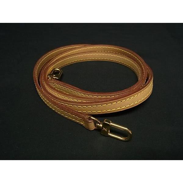 美品　LOUIS VUITTON ロゴ入りショルダーバッグ LOUIS VUITTON □美品□ ルイヴィトン レザー バッグ用