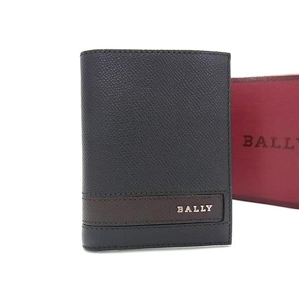 BALLY バリー 2つ折り コンパクト ウォレット カードケース 札入れ Bally バリー BALLY 財布 二つ折り財布 カードケース 小銭入れ