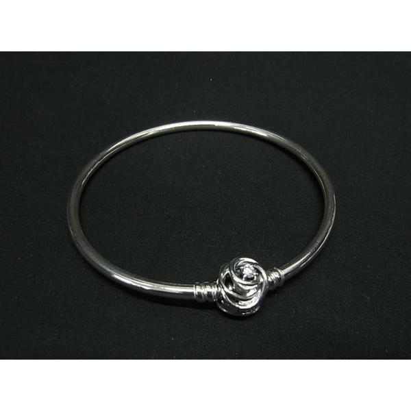 PANDORA パンドラ SV925ラインストーン ブレスレット バングル PANDORA □新品□未使用□ パンドラ SV925 ラインストーン