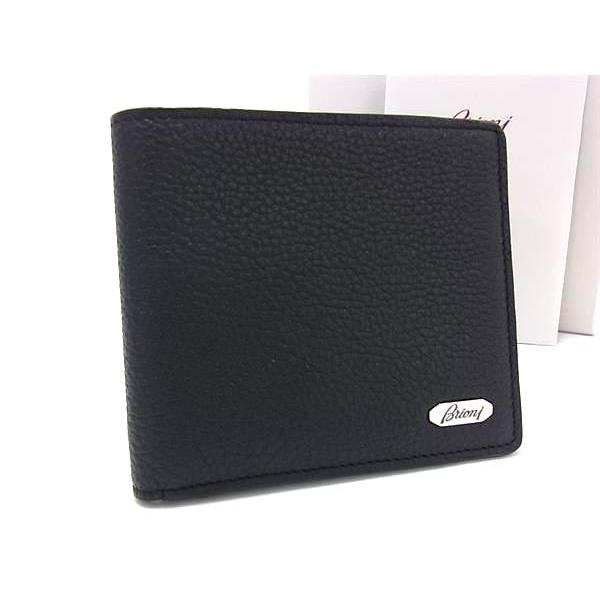 9637◆Brioniブリオーニ◆カードケース◆定価71,500円◆本革ブラック 9637◇Brioniブリオーニ◇カードケース◇定価71,500円◇本革ブラック