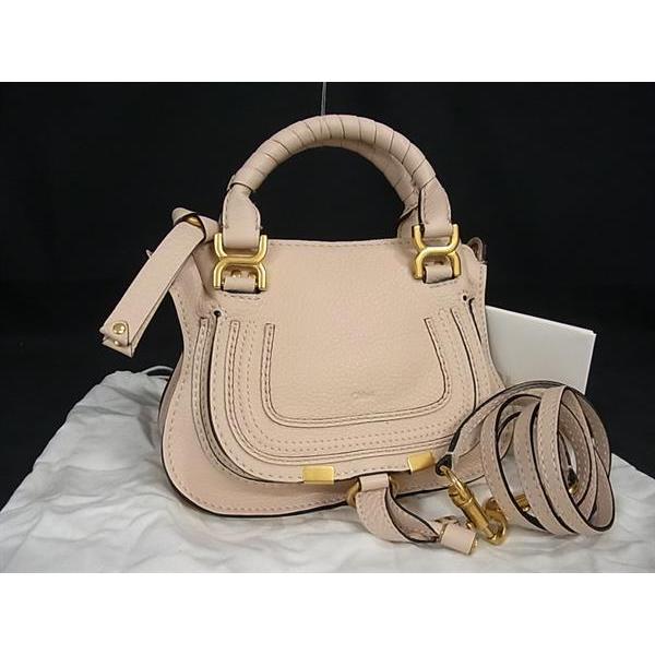 ◇クロエ◇レザー/マーシー/ハンドバッグ/チャーム付き/カバン/ブランド クロエ Chloe ハンドバッグ ショルダーバッグ マーシー 2WAY