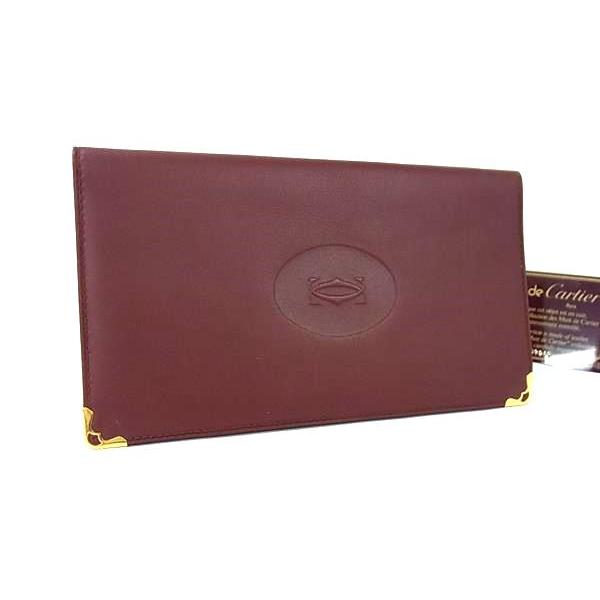 ✨未使用展示品✨　Cartier ミニ財布　パシャ　マストライン　札カード入れ ✨未使用展示品✨ Cartier ミニ財布 パシャ マストライン 札カード入れ